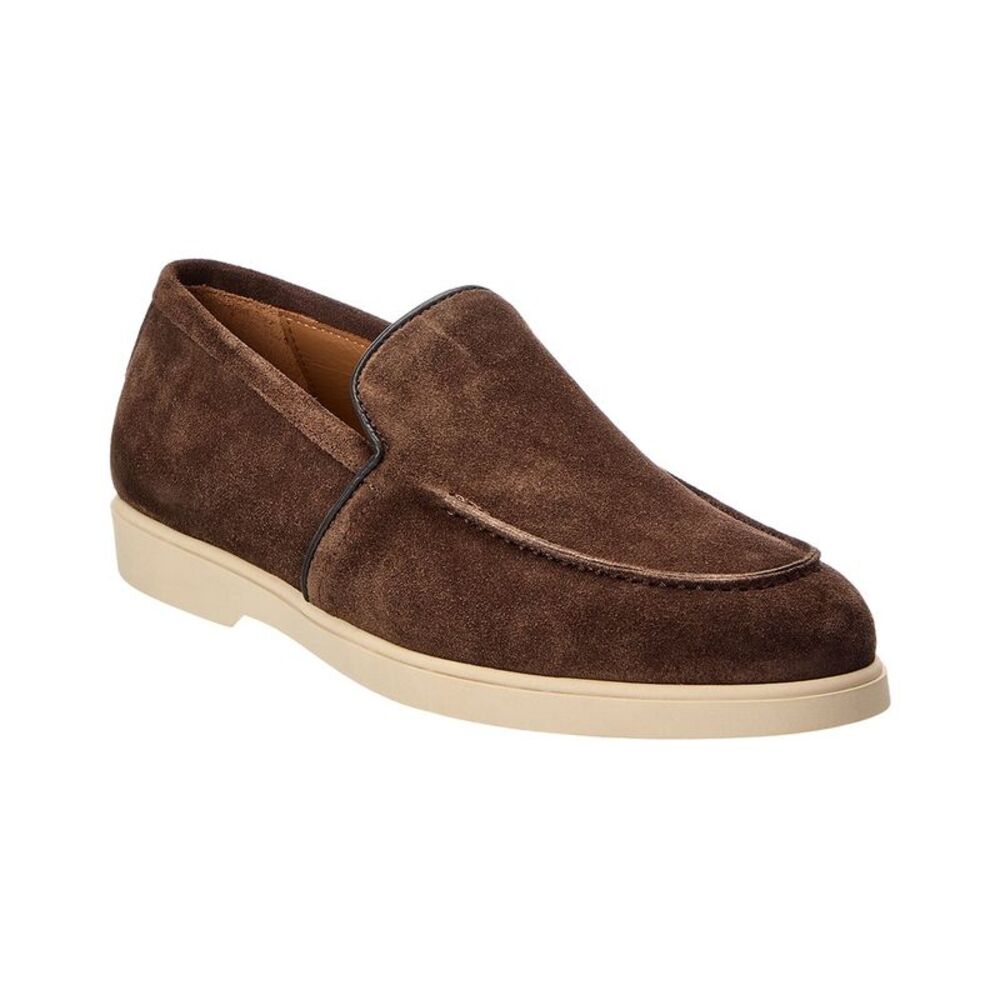 Bruno Magli Etna Suede Loafer, Brown